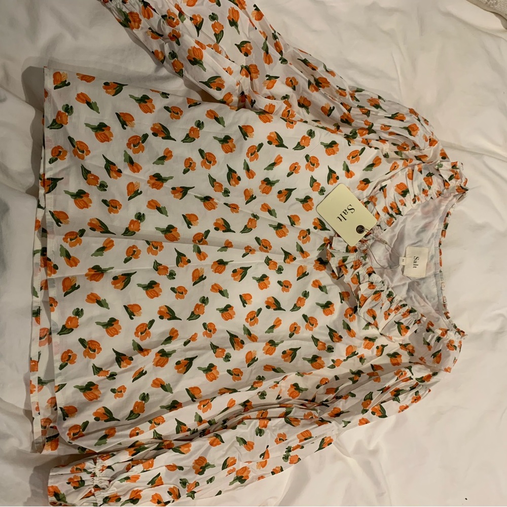 Floral Long Sleeve Blouse